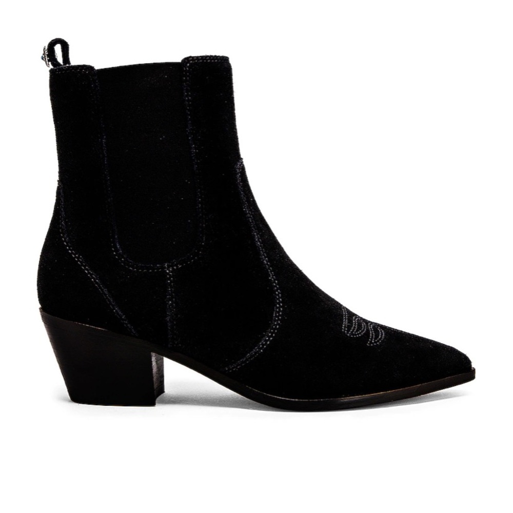 Paige Willa Bootie size 7.5 black suede
